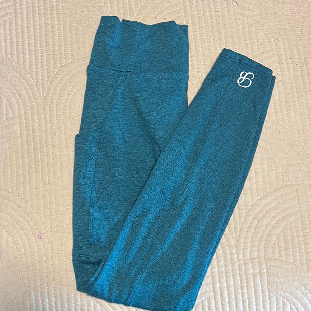 Bombshell Sportswear Teal Leggings